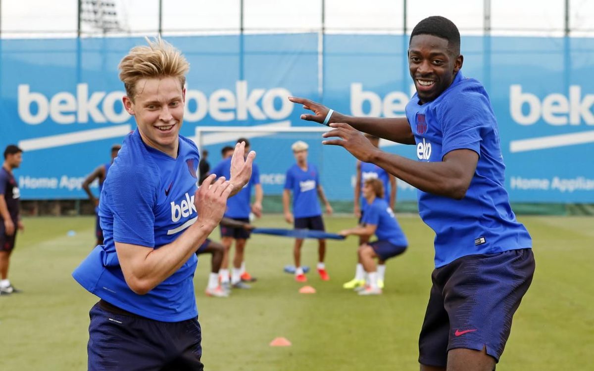 De Jong i Dembélé comparteixen signe a l'horòscop xinès: tots dos son Bou.
