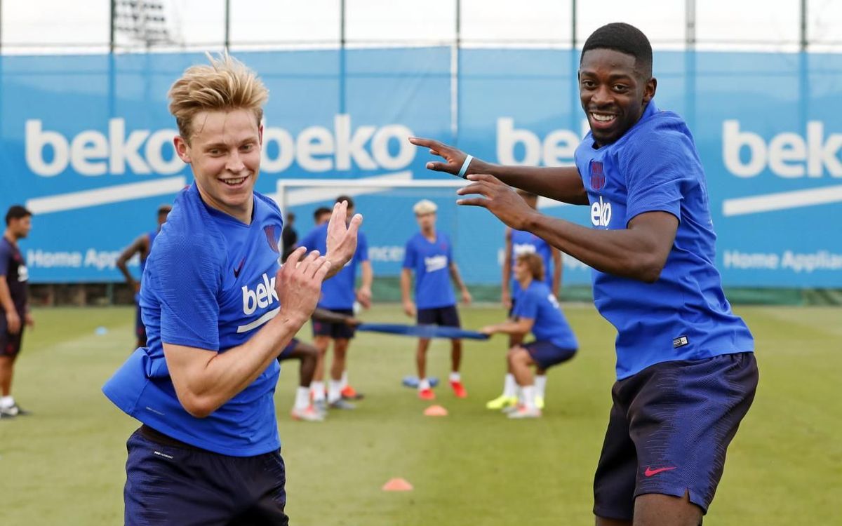 De Jong and Dembélé were both born in the year of the Ox in the Chinese zodiac