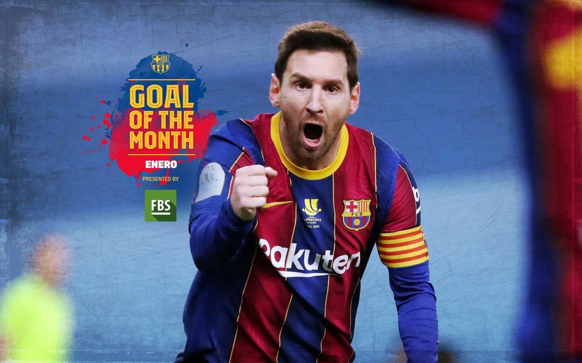 El gol de falta de Messi contra el Athletic Club, ganador del 'Goal of the Month' de enero