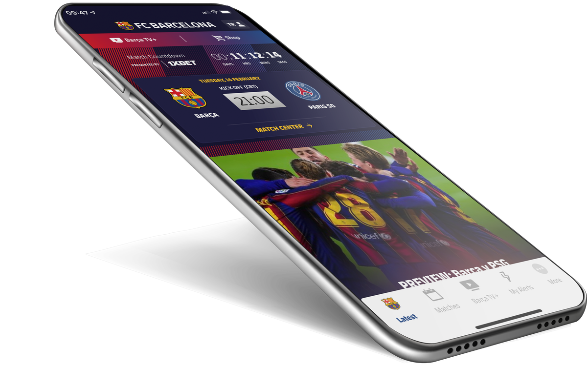 Download The Barça App | Fc Barcelona Official Website