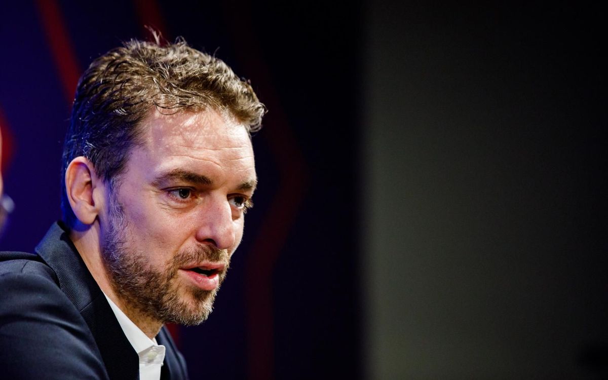 Pau Gasol arrives in Barcelona