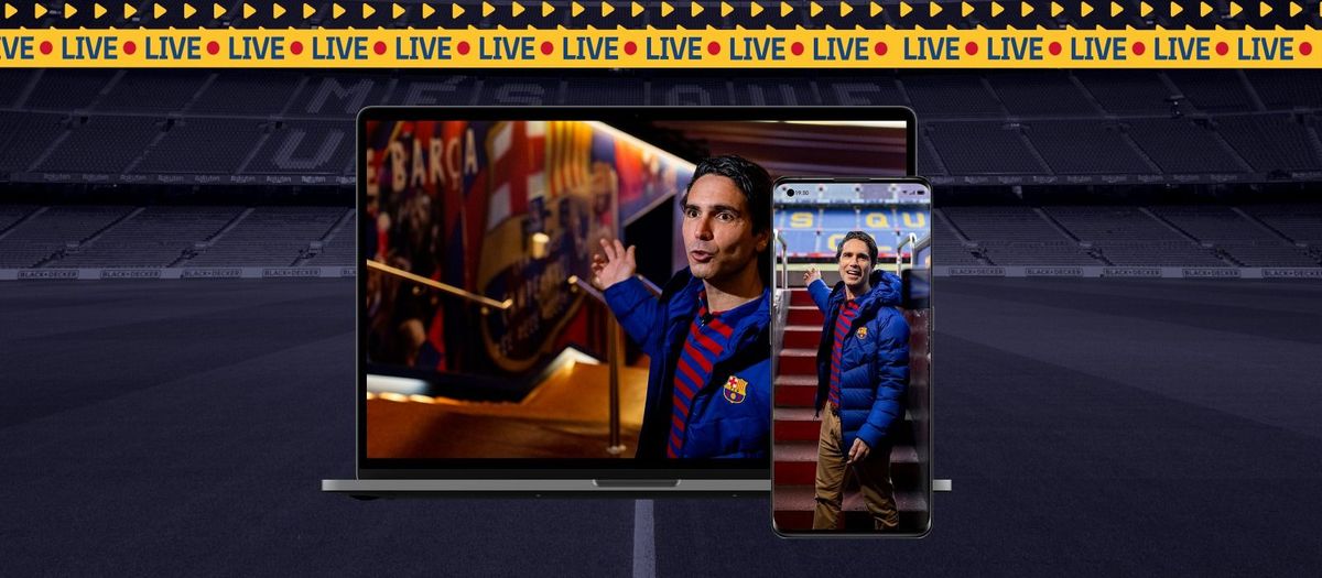 El Camp Nou estrena su nuevo tour virtual, en directo y desde casa