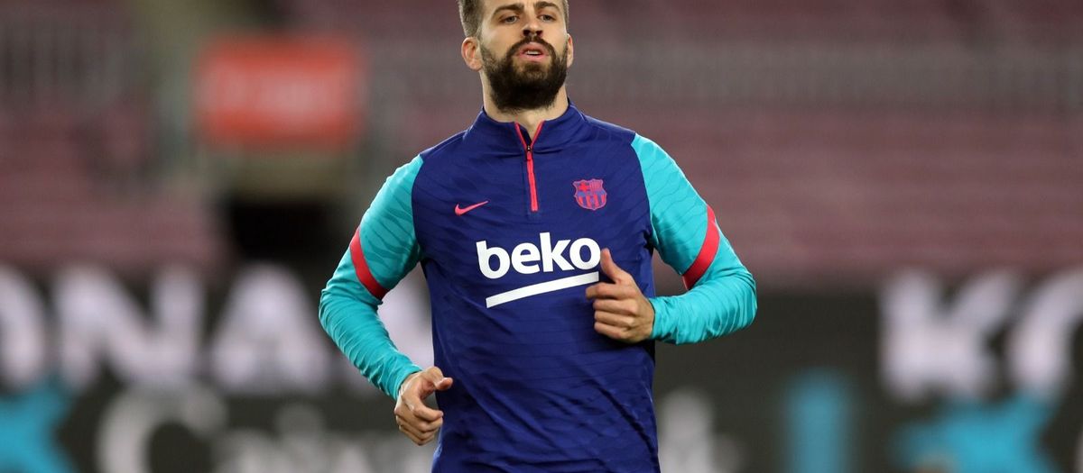 Piqué, con un esguince en el ligamento lateral interno de la rodilla derecha