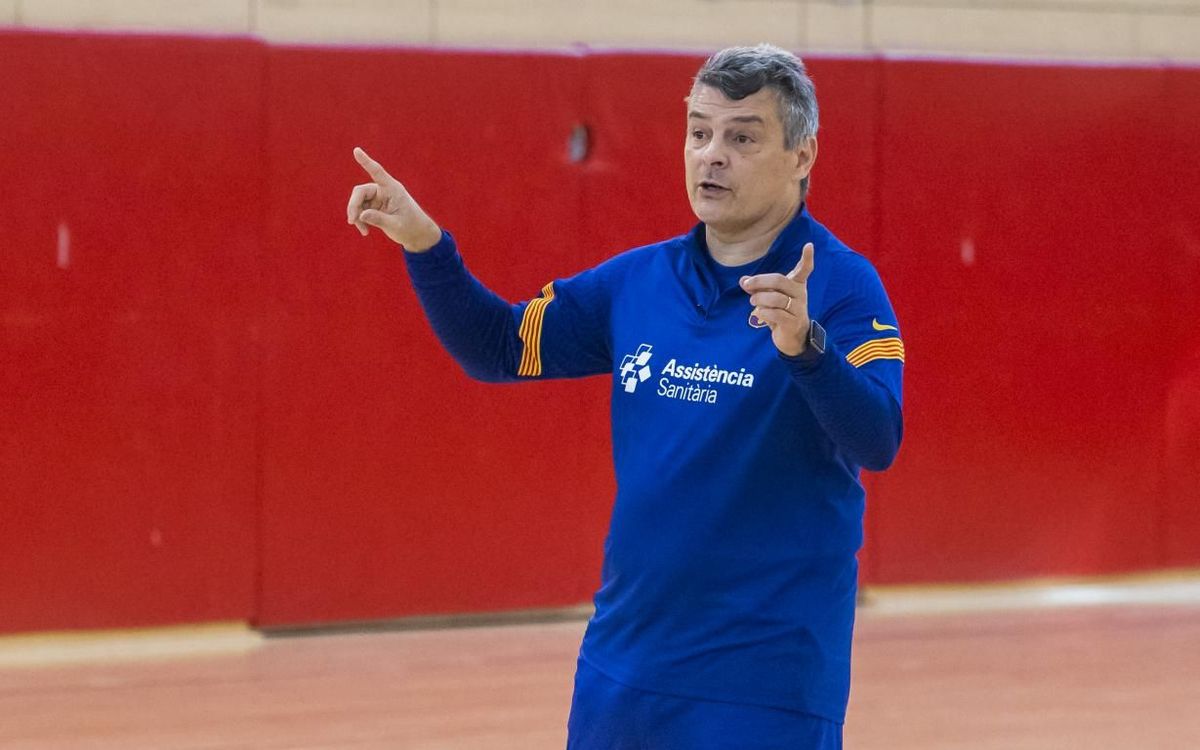 Xavi Pascual: “Tothom vol guanyar al Barça, i volem evitar-ho”