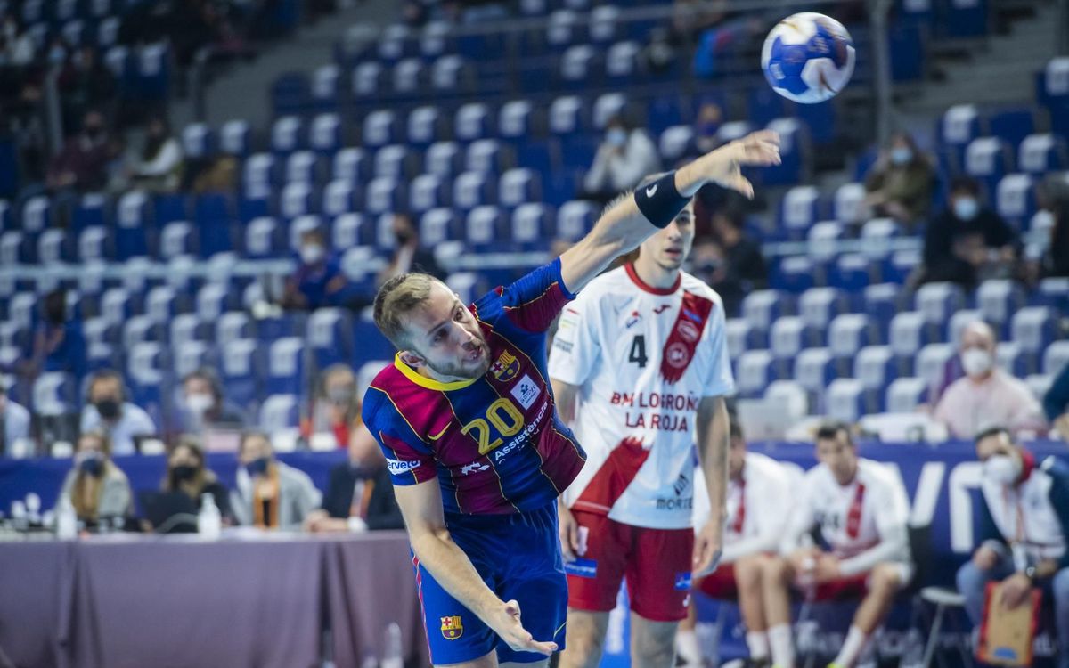Barça 28-24 Logroño: Into the semi finals
