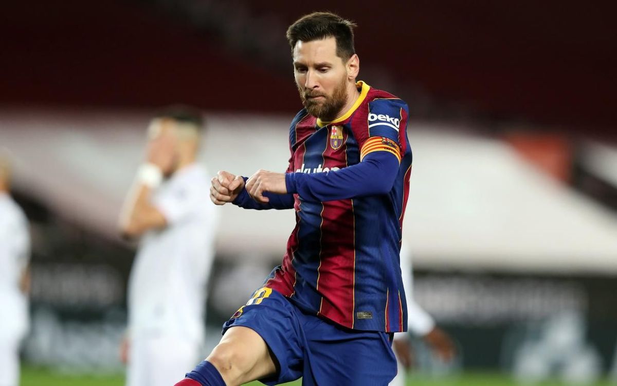 Messi marca 20 gols a la Lliga per 13a temporada
