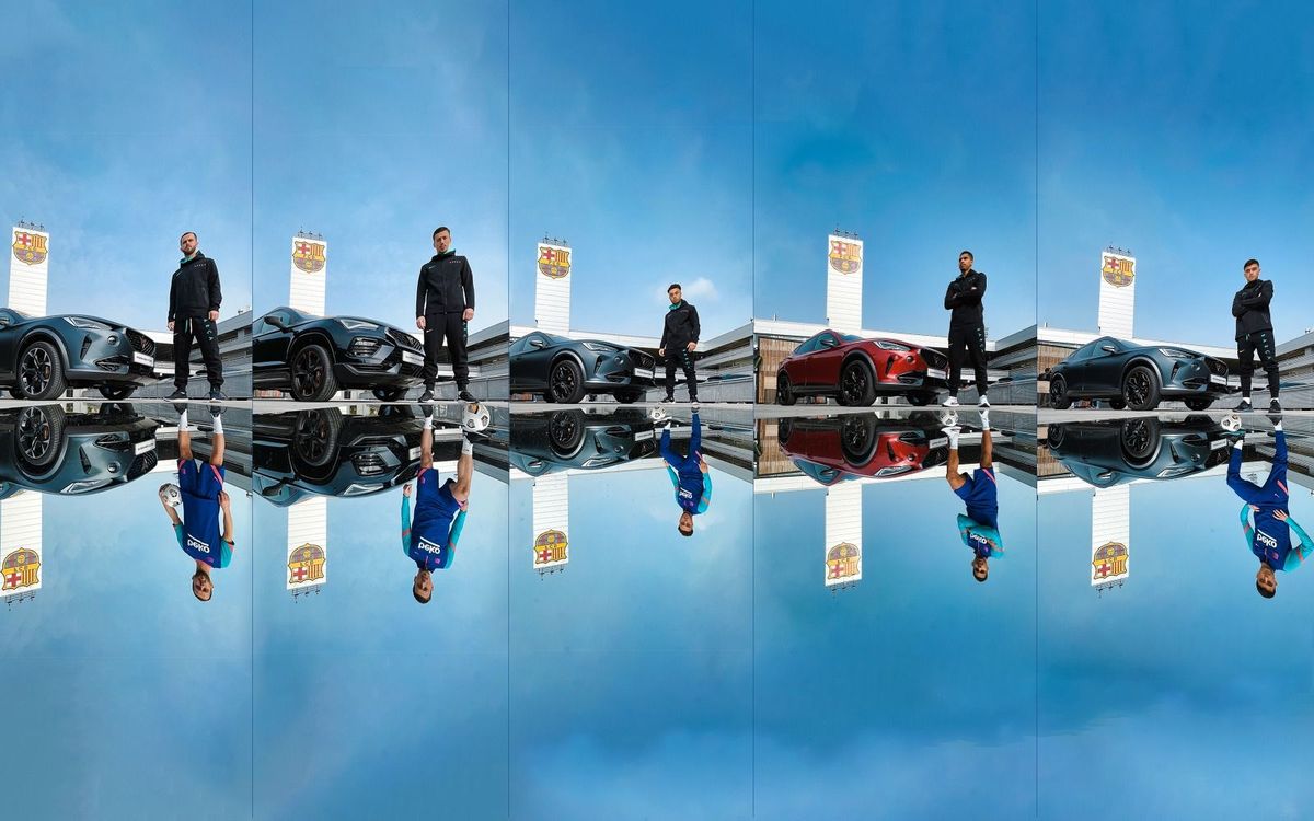 Los jugadores del Barça ya tienen sus nuevos CUPRA