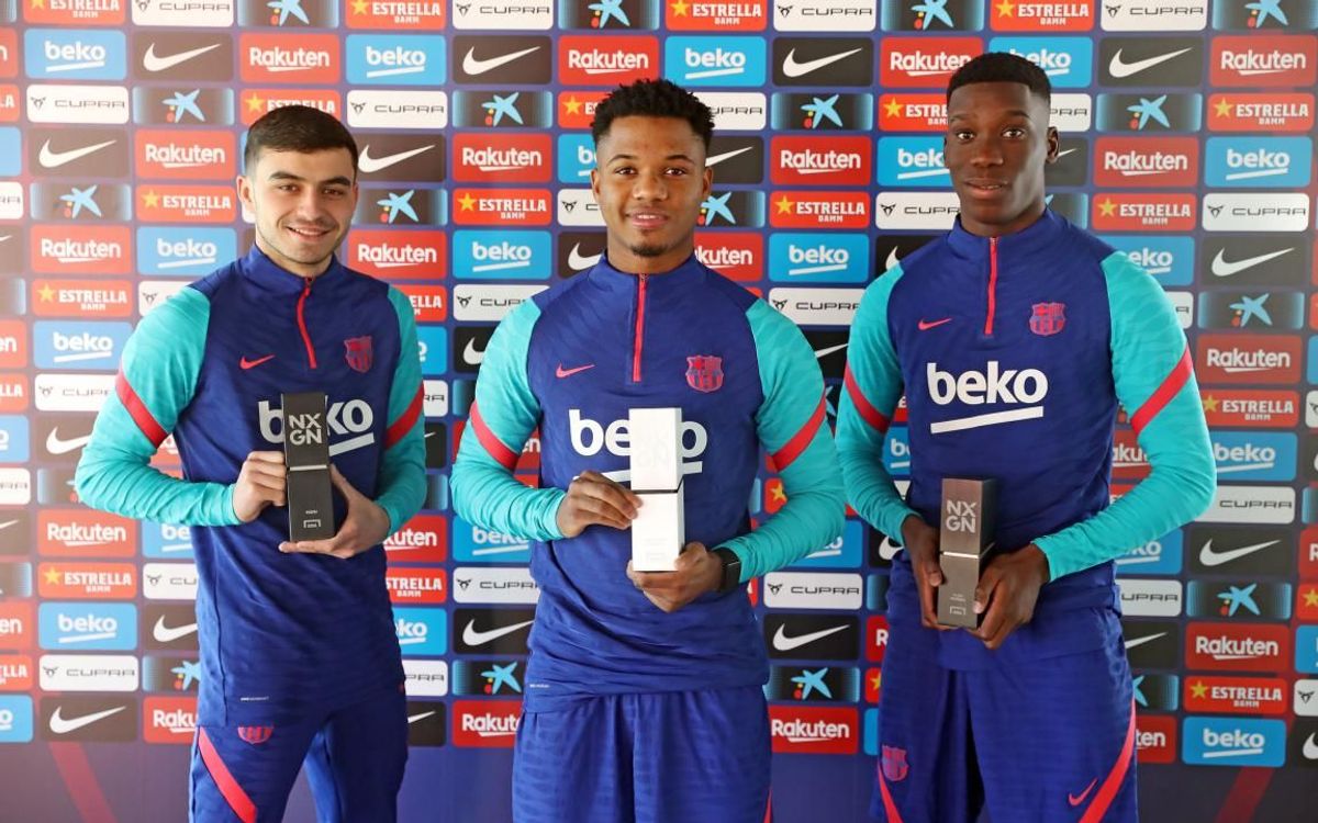 Ansu Fati gana el premio NxGn 2021