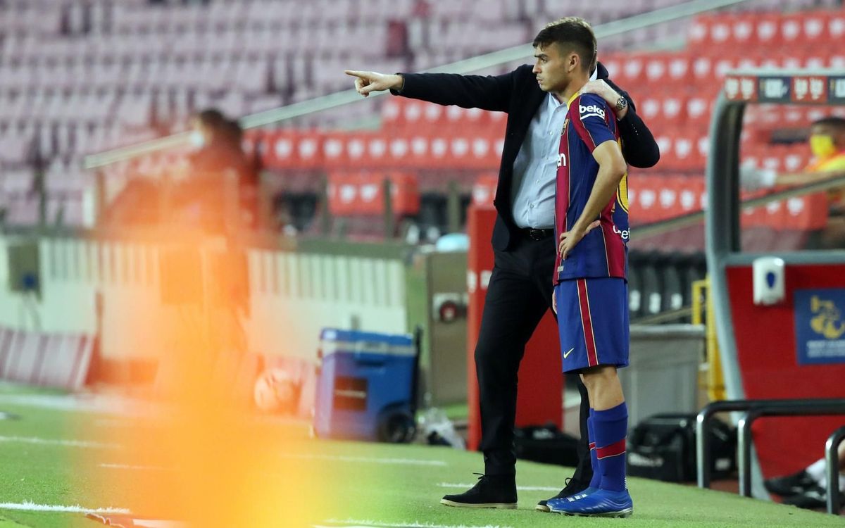 Pedri: “Gracias a Koeman, estoy en la Selección”