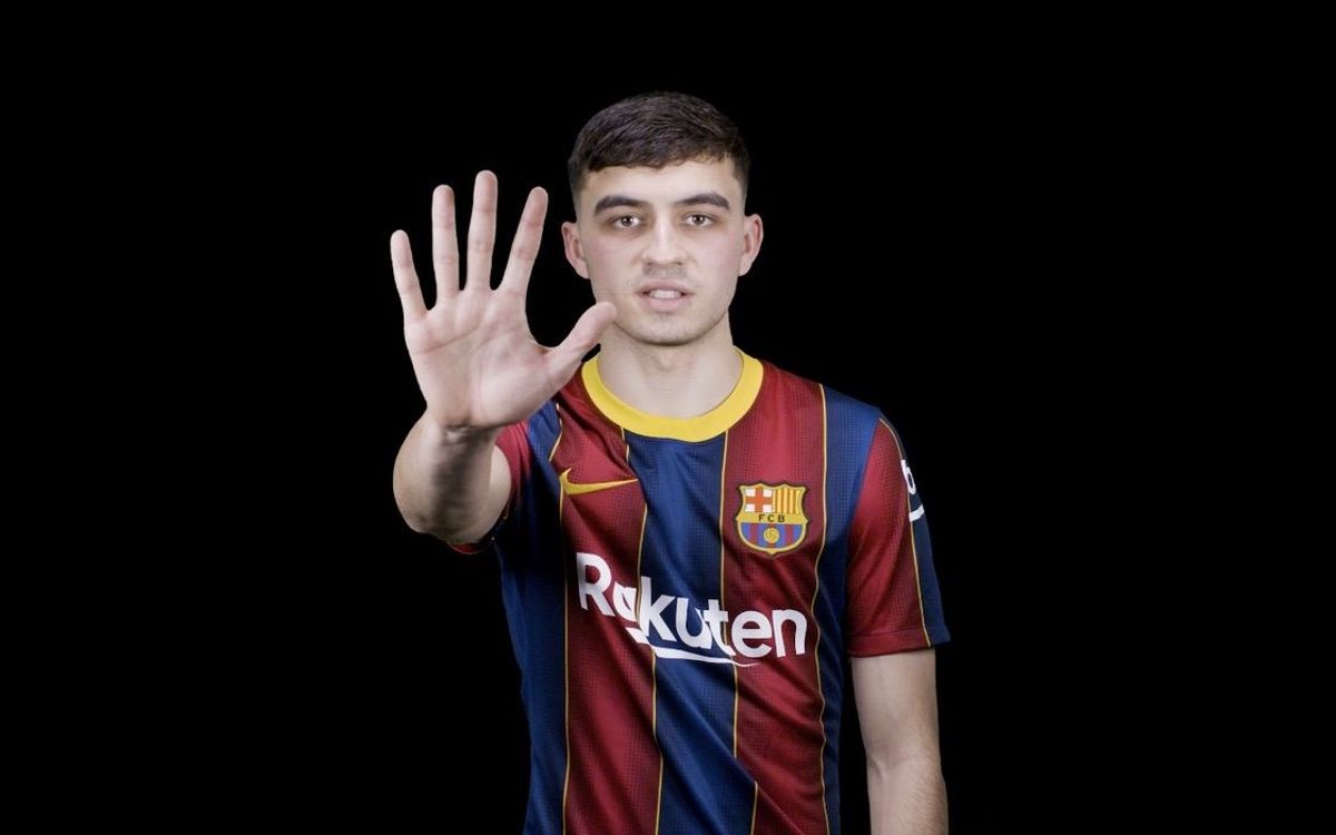 Pedri y la Fundación Barça piden la aprobación de la ley española de protección de los menores