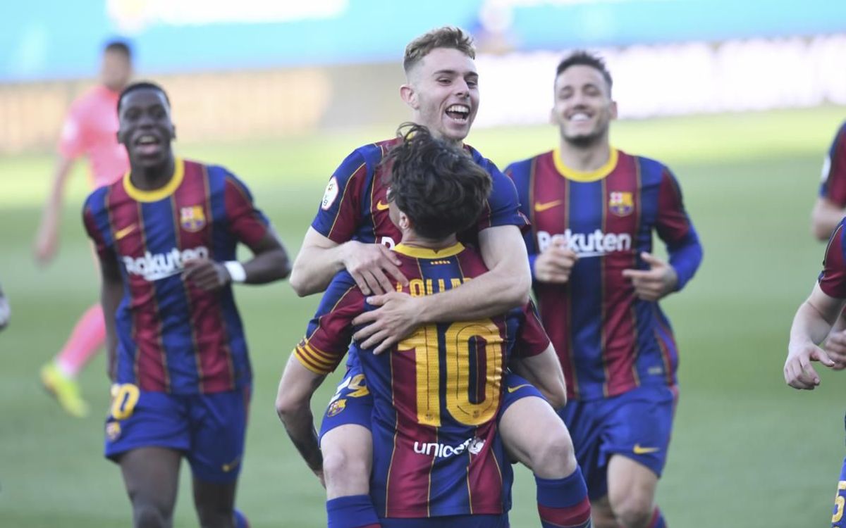 Barça B - Alcoià: La segona fase comença amb victòria (2-1)