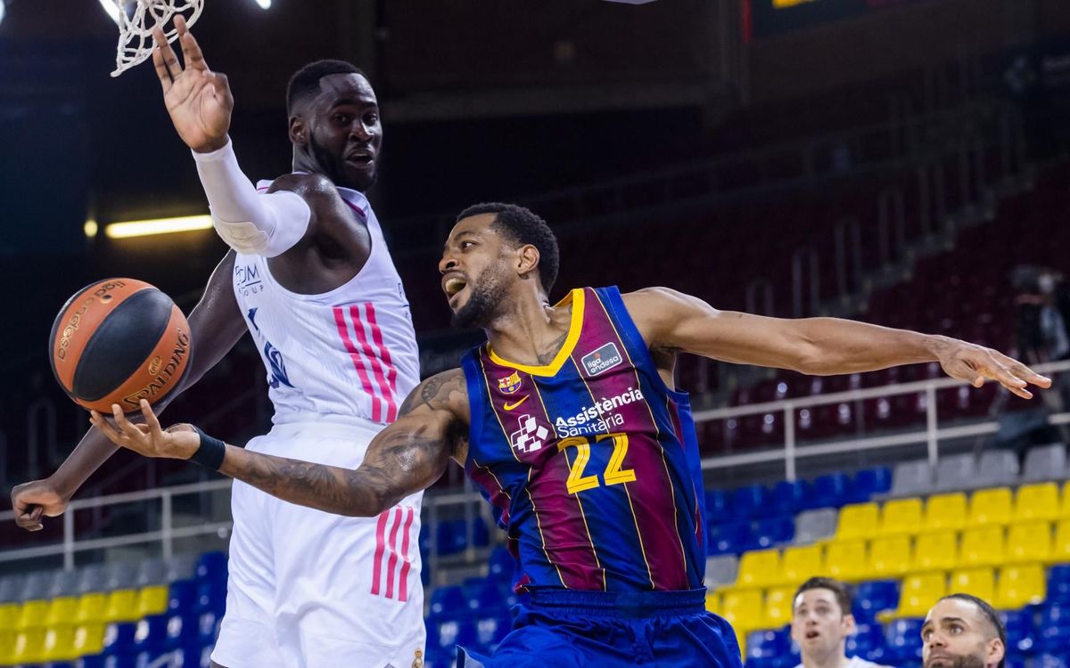 Barça - Madrid: Se escapa el Clásico en un final de infarto (85-87)