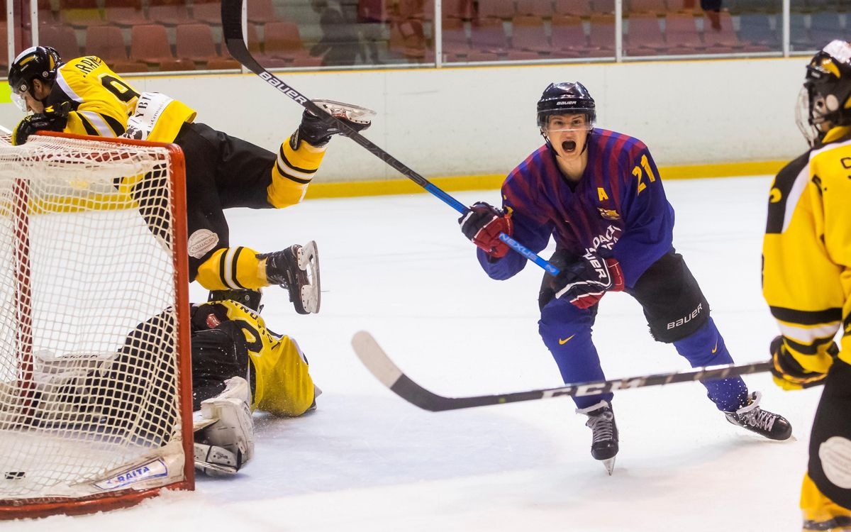 El Barça Hockey Gel toma ventaja en la final (2-0)