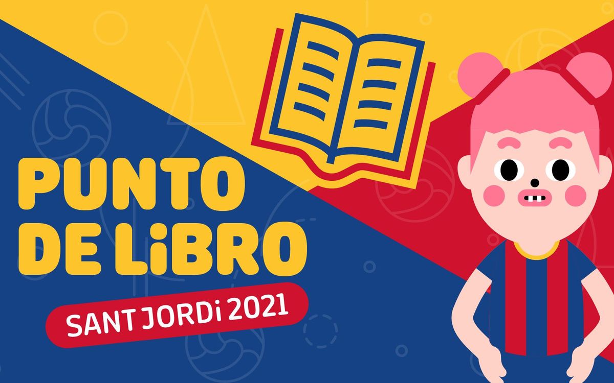 Punto de libro azulgrana