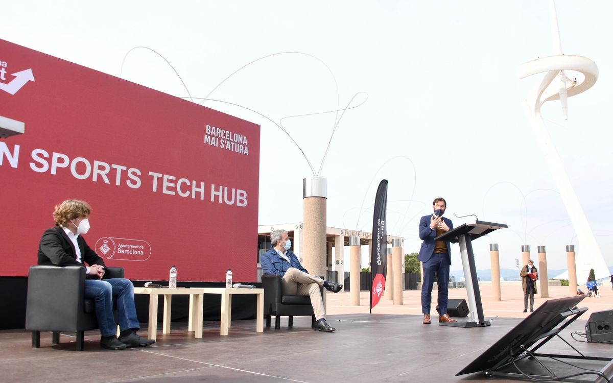 El BIHUB, presente en el lanzamiento del Barcelona Sports Tech Hub