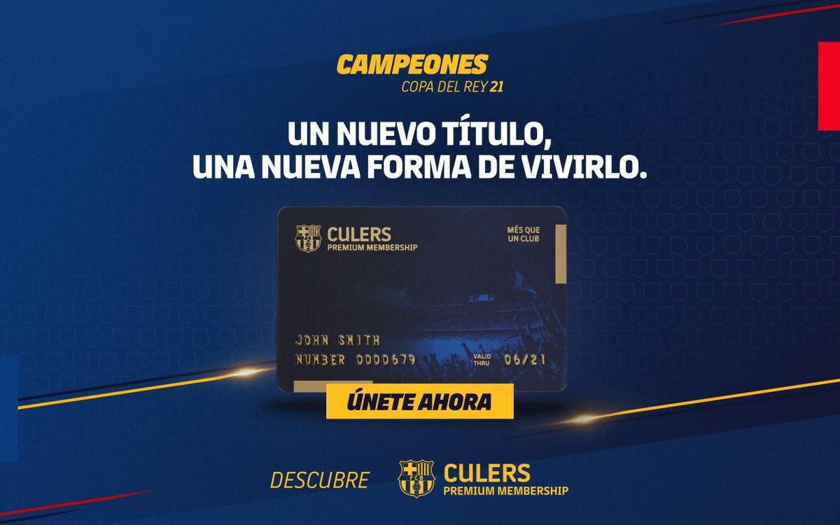 ¡Celebra la Copa haciéndote Culer!