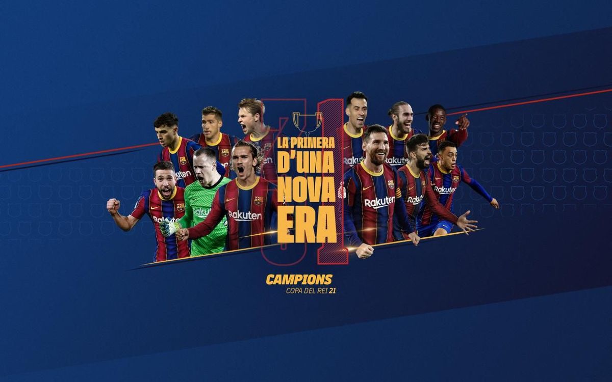 El Barça guanya la seva 31a Copa del Rei