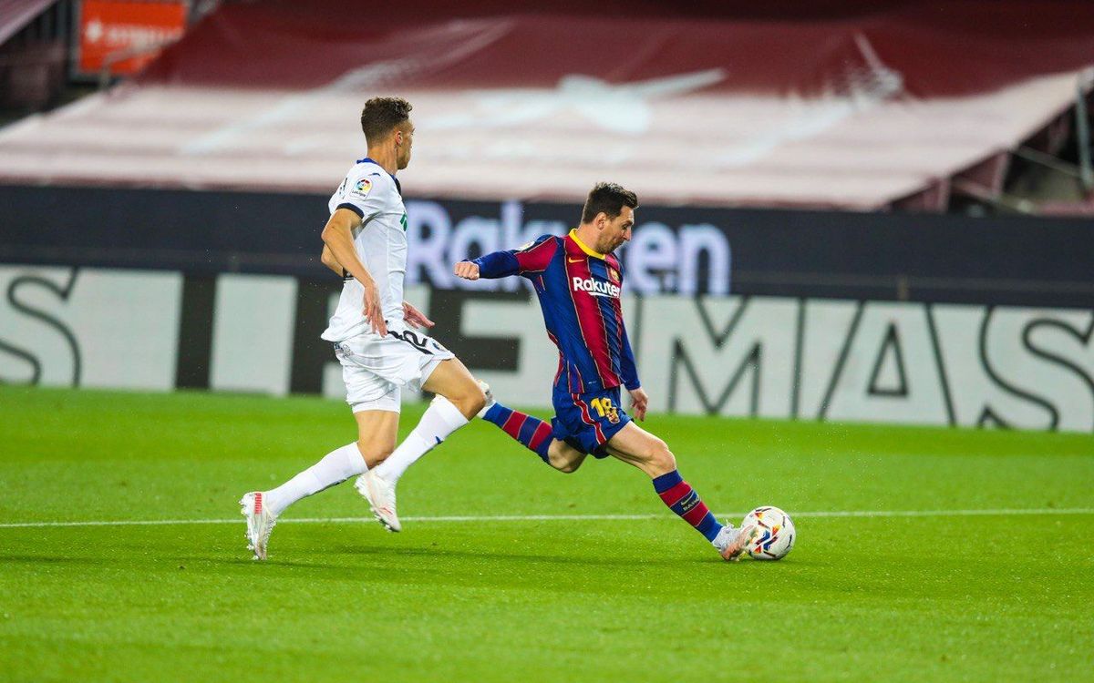 Messi does not train with coach's permission and will miss Eibar game