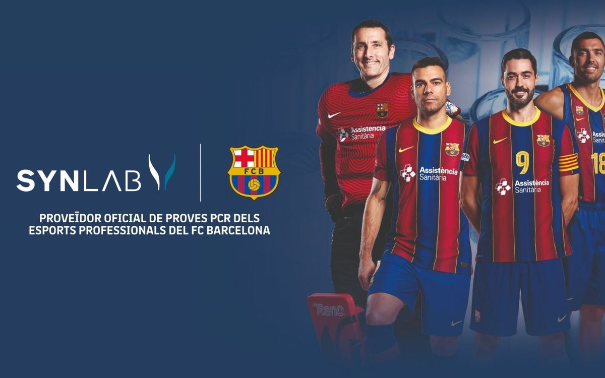 El Barça incorpora SYNLAB com a nou proveïdor dels esports professionals