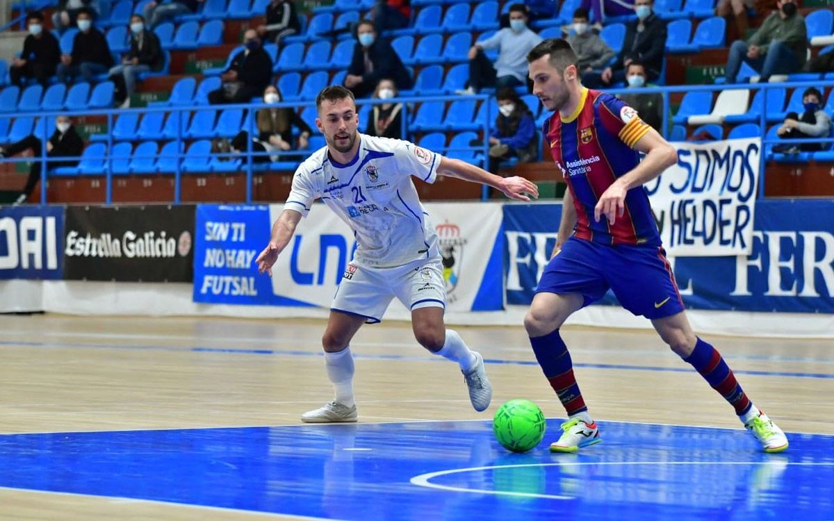 O Parrulo Ferrol - Barça: 24 segundos que valen un triunfo (0-2)