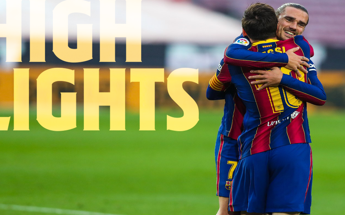 Les moments forts de Barça - Grenade (1-2)