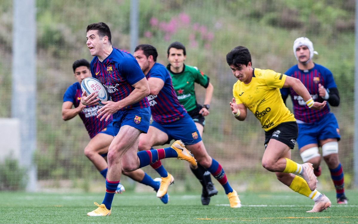 El Barça Rugby cae en semifinales de la Copa