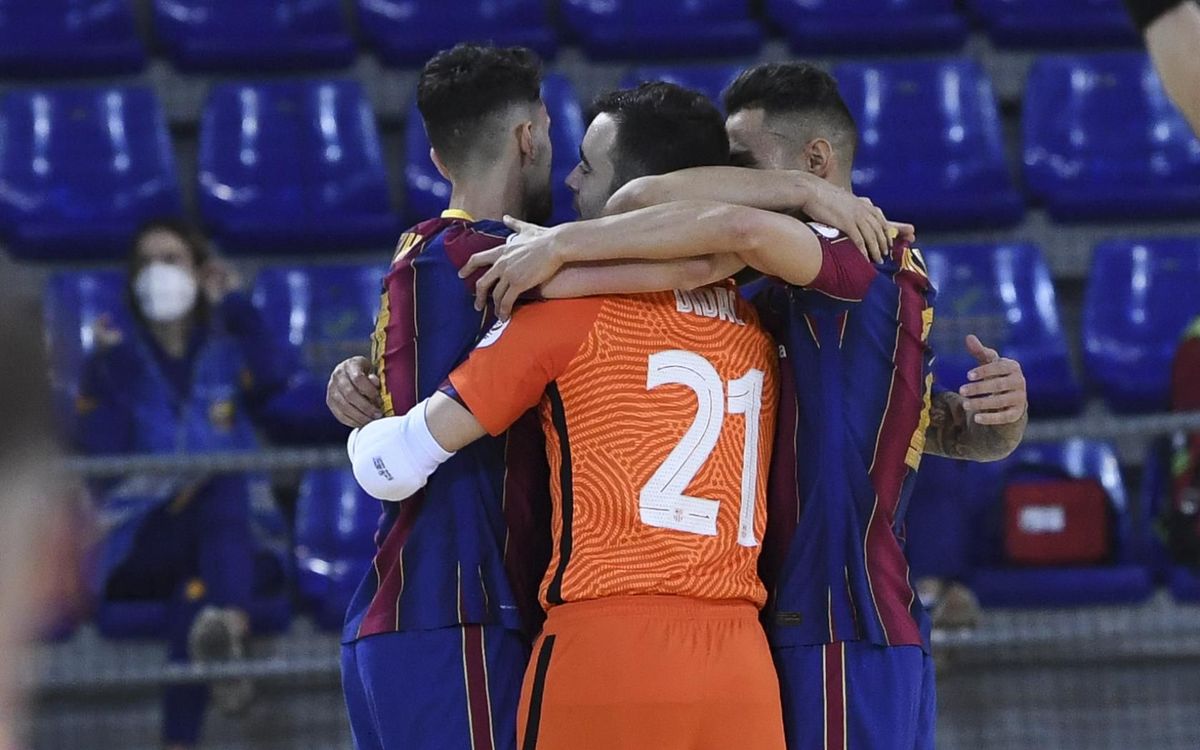 Barça - Betis Futsal: ¡Victoria para coger confianza! (3-1)