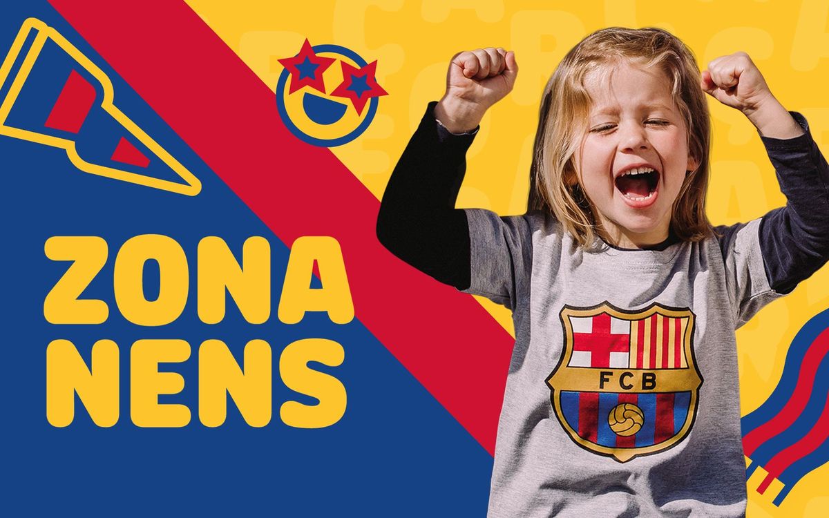 Benvingut a la Zona Nens del FC Barcelona!