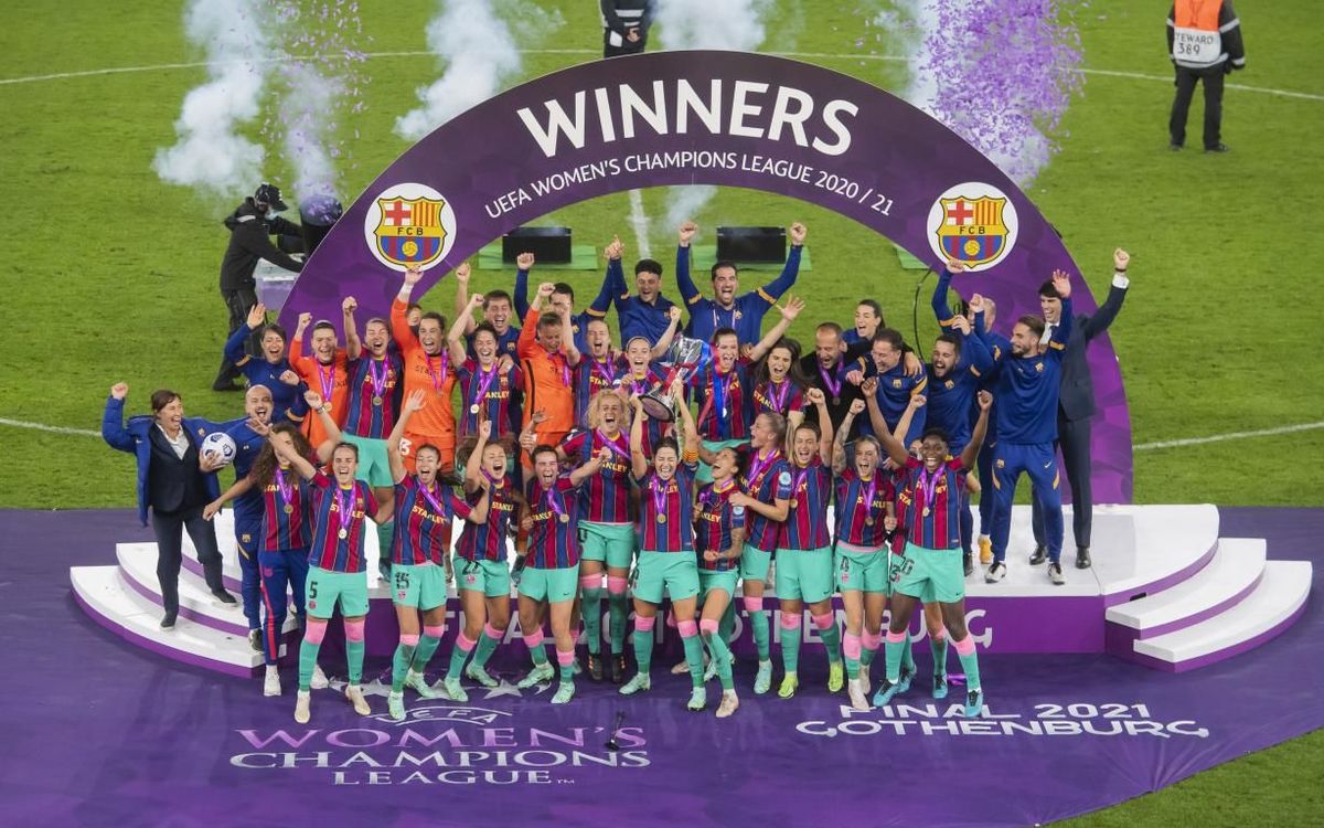 El FC Barcelona aconsegueix la seva 42a Copa d’Europa