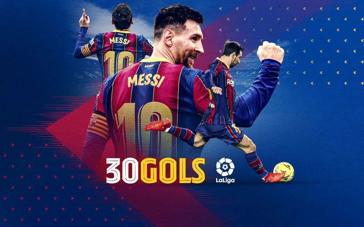 Messi: 30 gols a la Lliga i el Pitxitxi, a tocar
