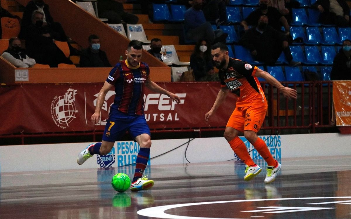 Burela 1-4 Barça: Back to winning ways