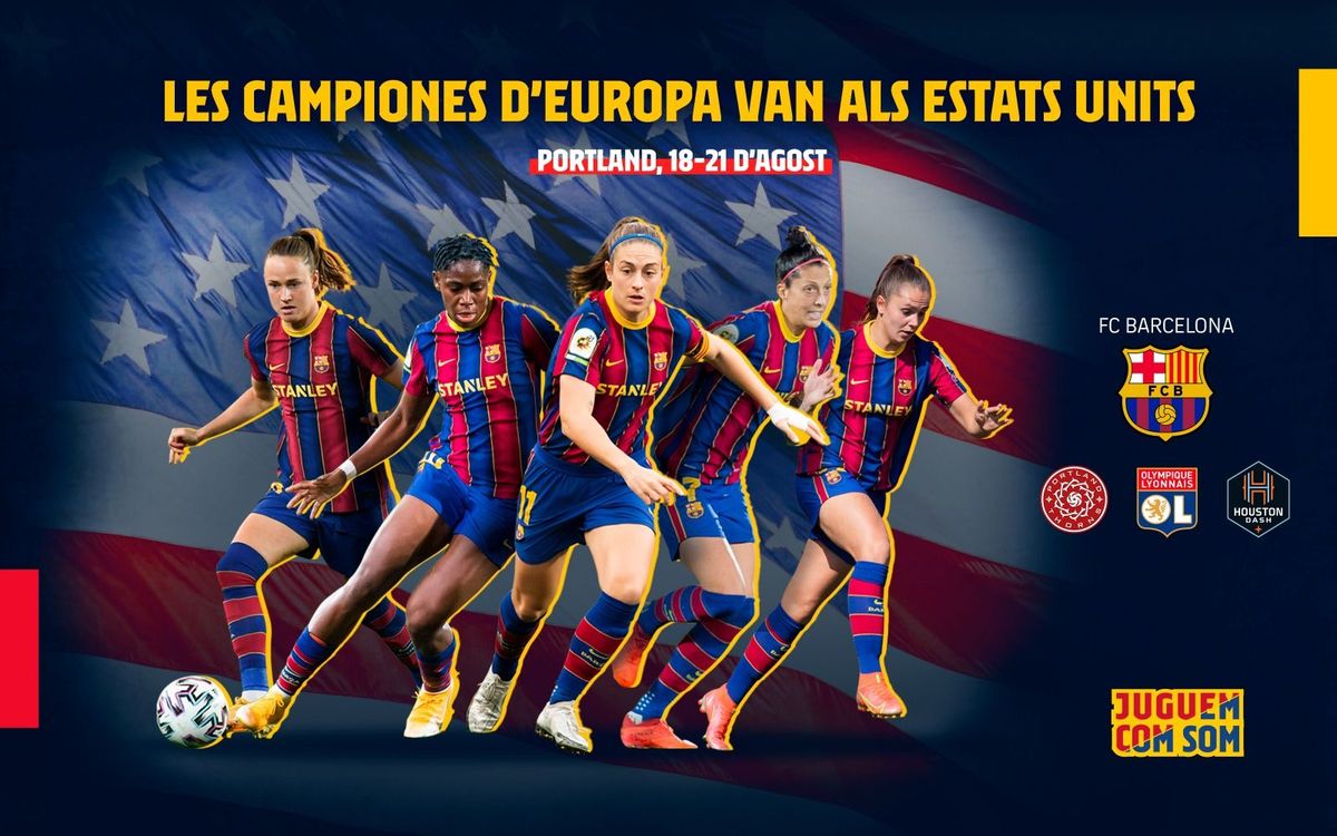 El Barça Femení participarà aquest estiu a la Women’s International Champions Cup als Estats Units
