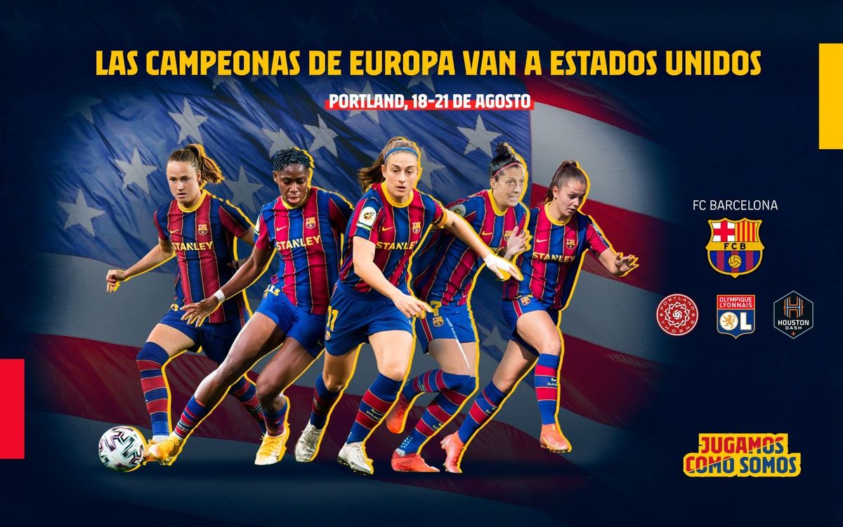 El Barça Femenino participará este verano en la Women’s International Champions Cup en los Estados Unidos