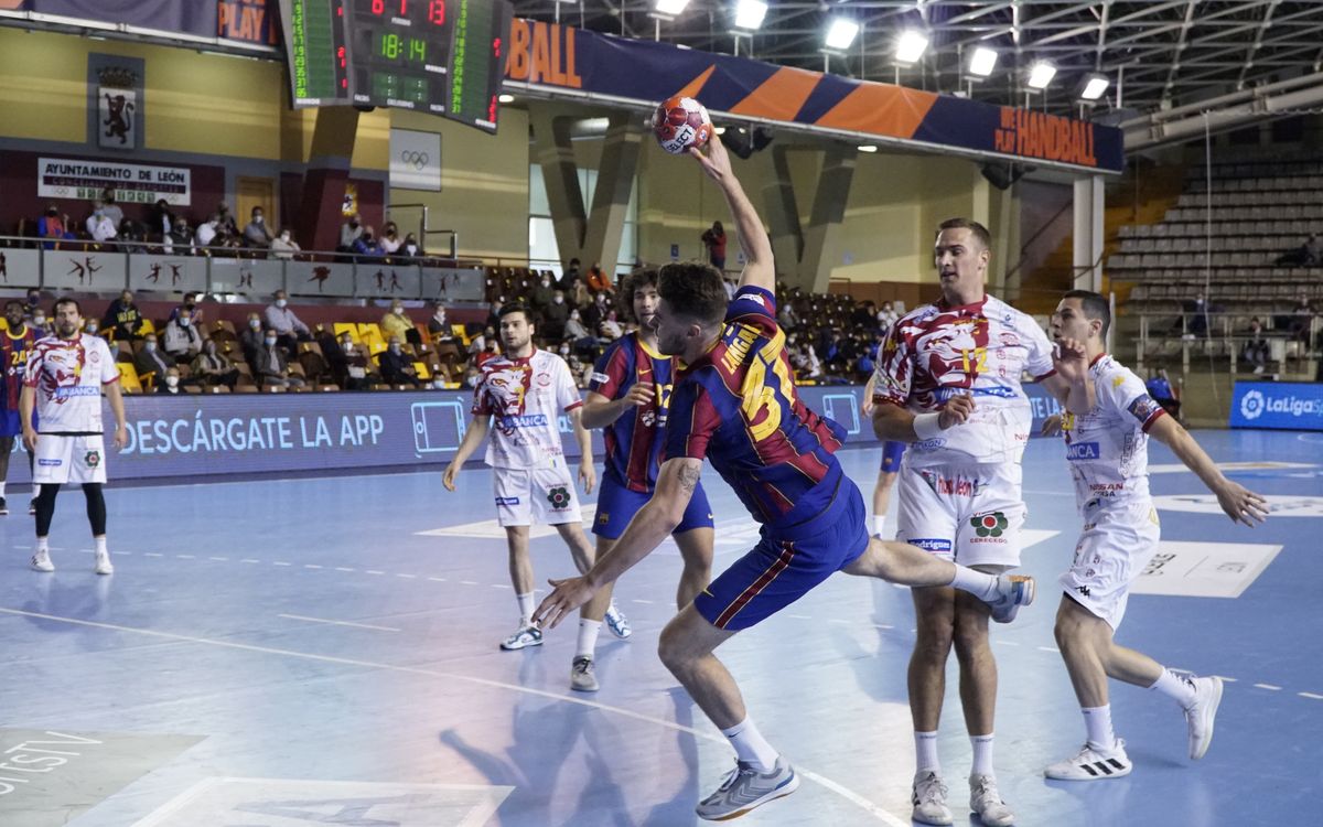 Abanca Ademar León 27-34 Barça: Dominant win