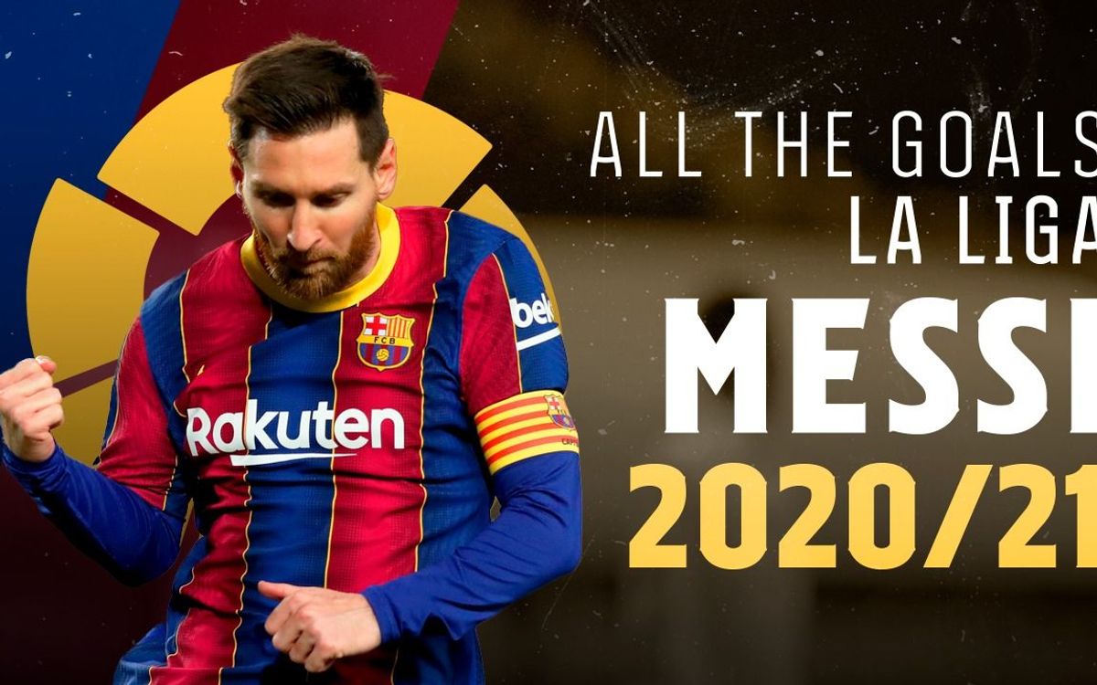 Tous les buts de Messi en Liga 2020/21