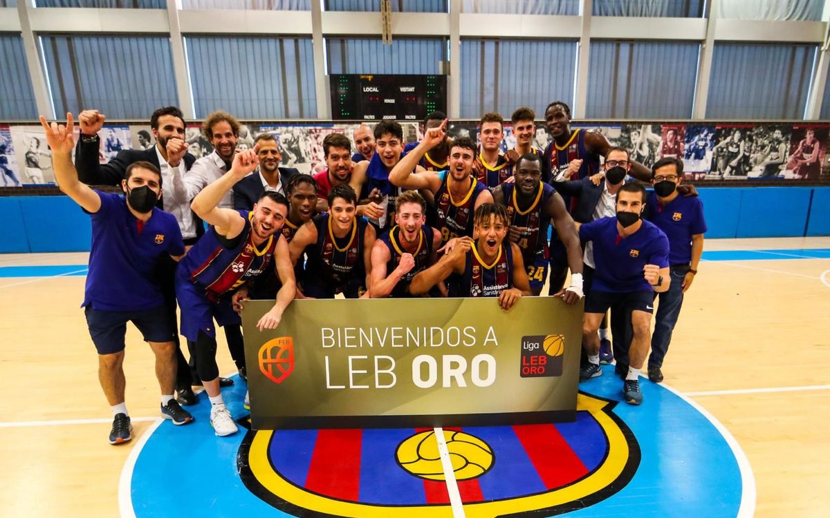 El Barça B jugará en la LEB Oro la próxima temporada