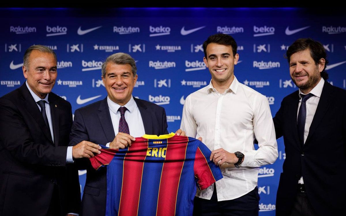 Eric Garcia ready to give everything for Barça