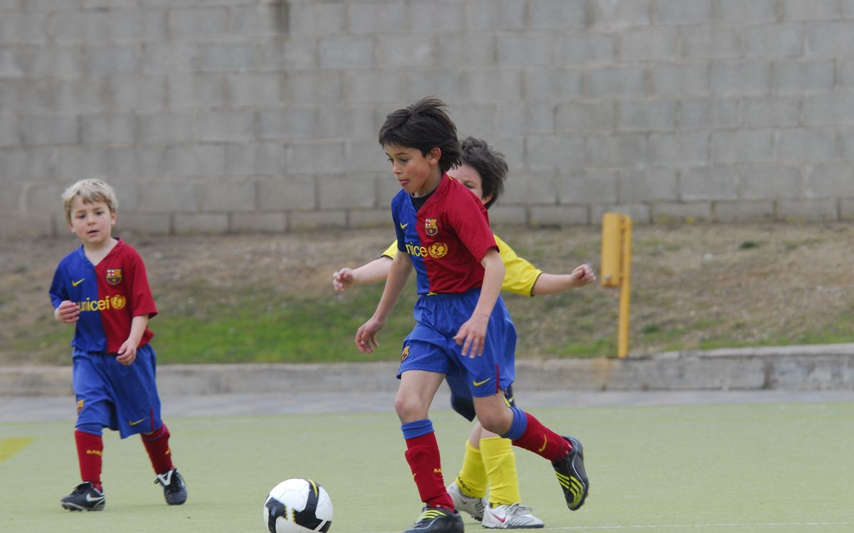 Eric Garcia's time at Barça Escola