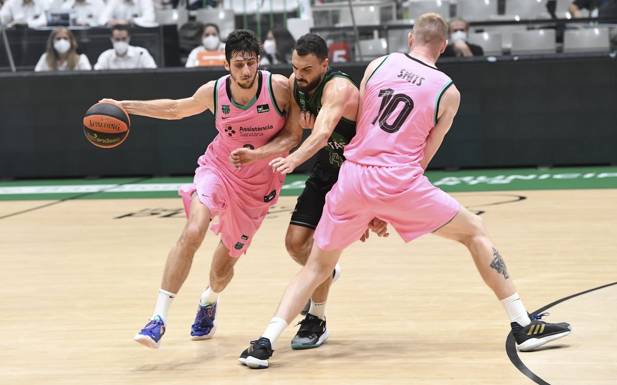 Joventut Badalona - Barça: Todo por decidir en el Palau (72-63)