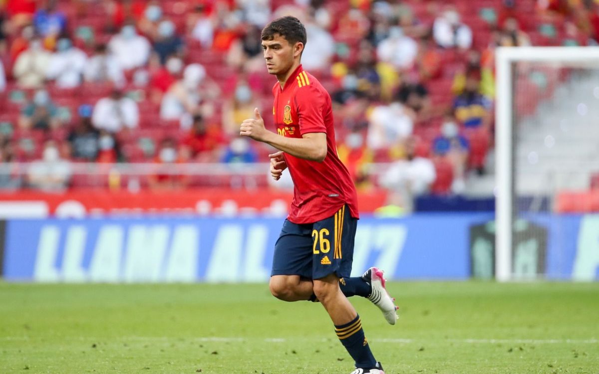 Pedri, plus jeune joueur à débuter avec l'Espagne à l'Euro