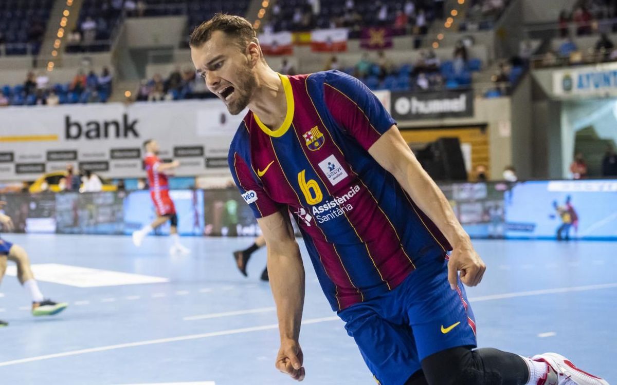 Barça 33–23 Liberbank Cantabria Sinfín: Asobal Cup champions!