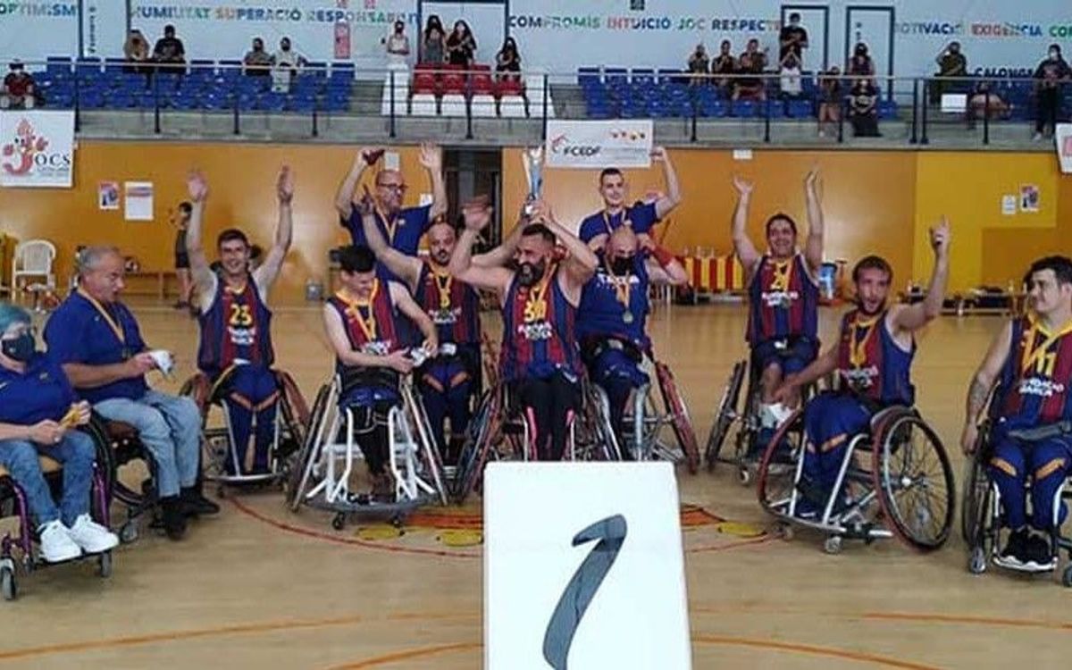 El UNES Barça gana la Copa Catalunya