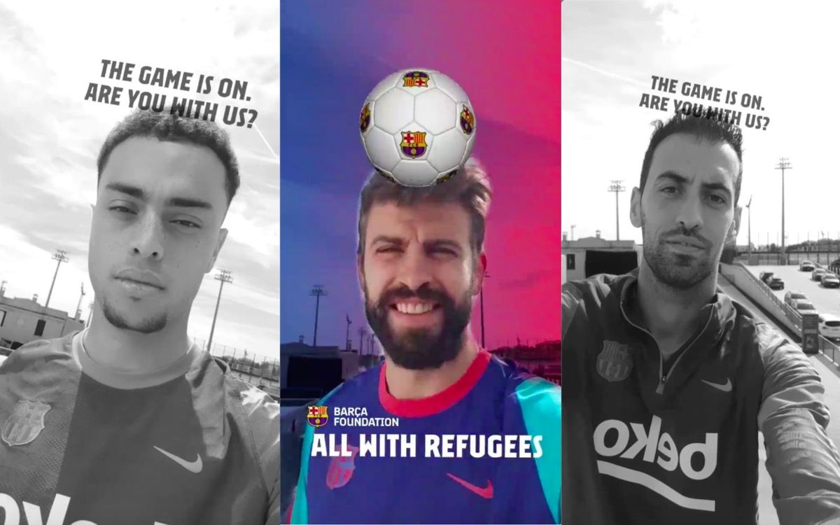 Barça Foundation promotes integration and emotional well-being of more than 24,000 young refugees