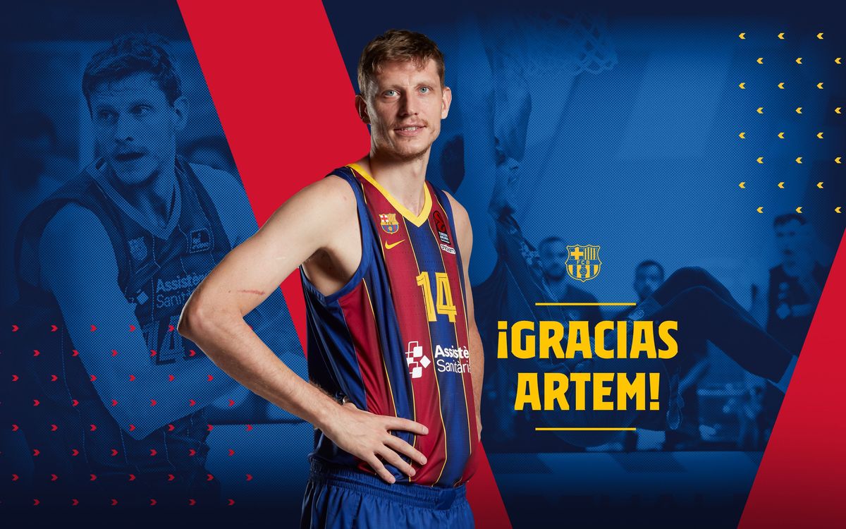 Artem Pustovyi tanca la seva etapa al Barça