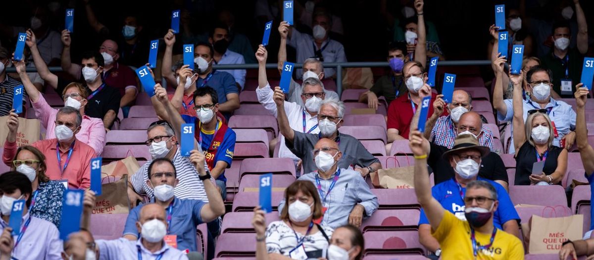 Així hem viscut la jornada de l'Assemblea General de Compromissaris del FC Barcelona