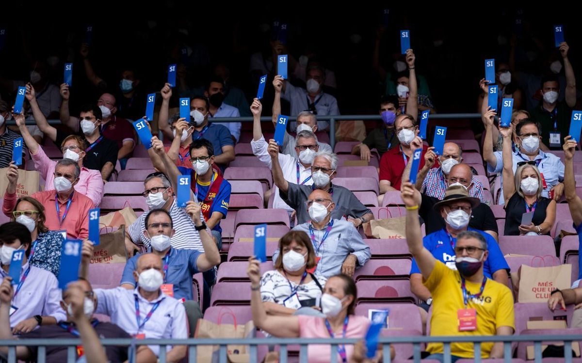 Así hemos vivido la Asamblea General de Compromisarios del FC Barcelona