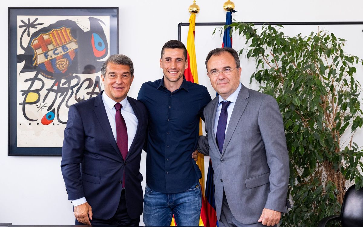 Carlos Ortiz fitxa pel Barça per una temporada