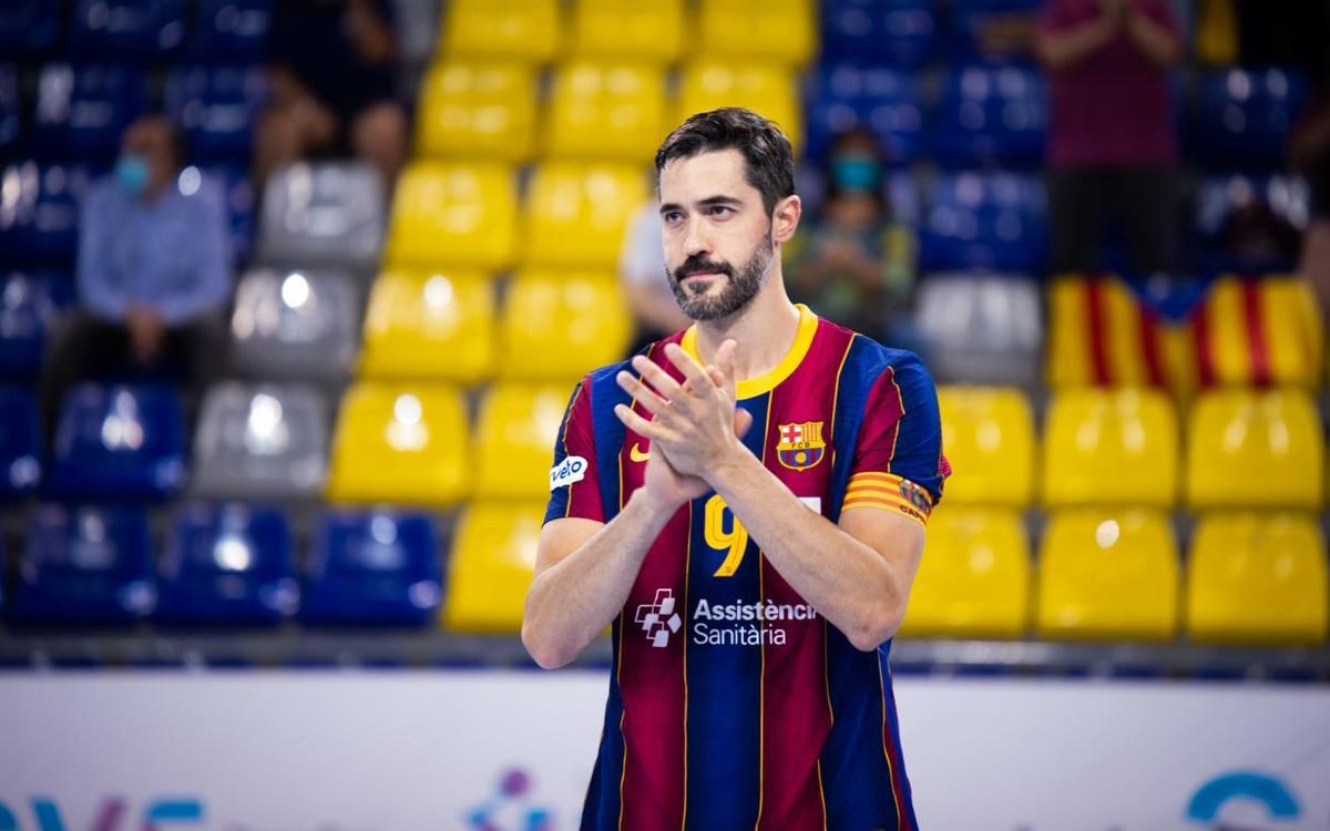 La nueva vida de Raúl Entrerríos en el Barça