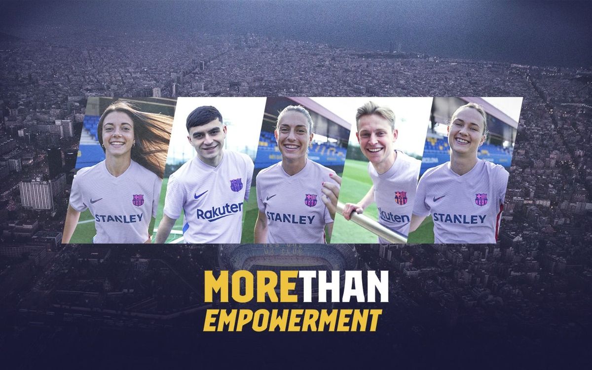 FC Barcelona promotes women’s empowerment with its away kit