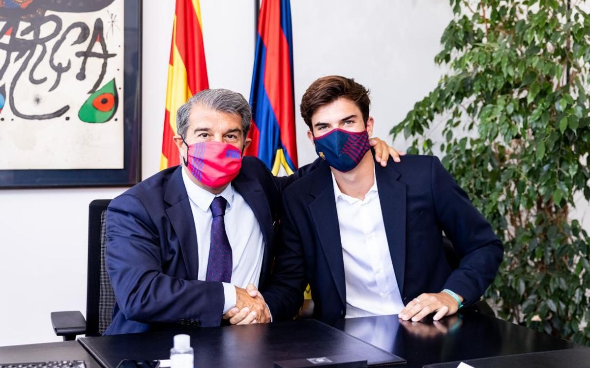 Jorge Carrillo, azulgrana hasta el 2024